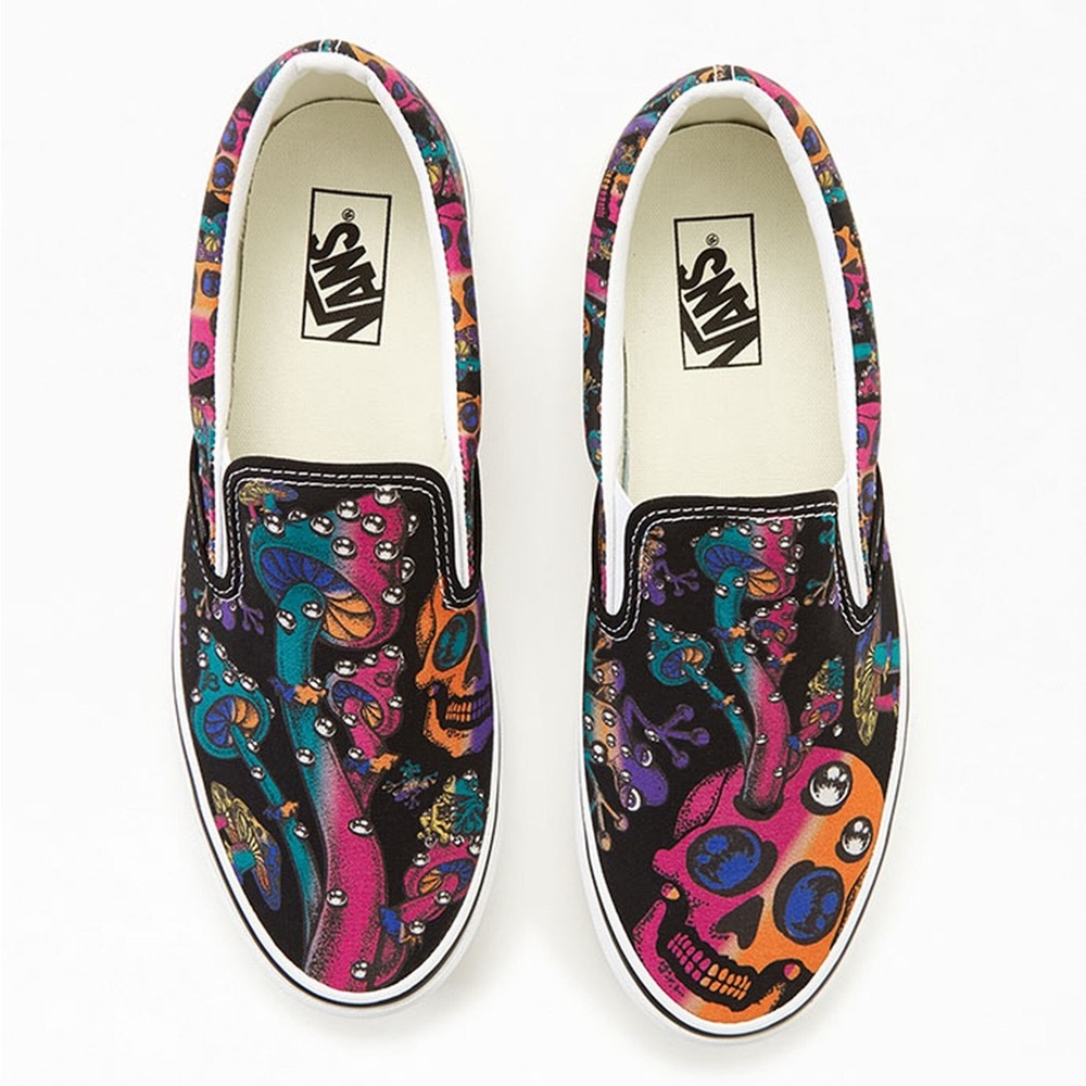 Vans Classic Slip-on Trippy Drip Shoes BRAND NEW